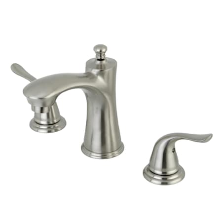 Kingston Brass 8" Widespread Bathroom Faucet, Brushed Nickel KB7968YL